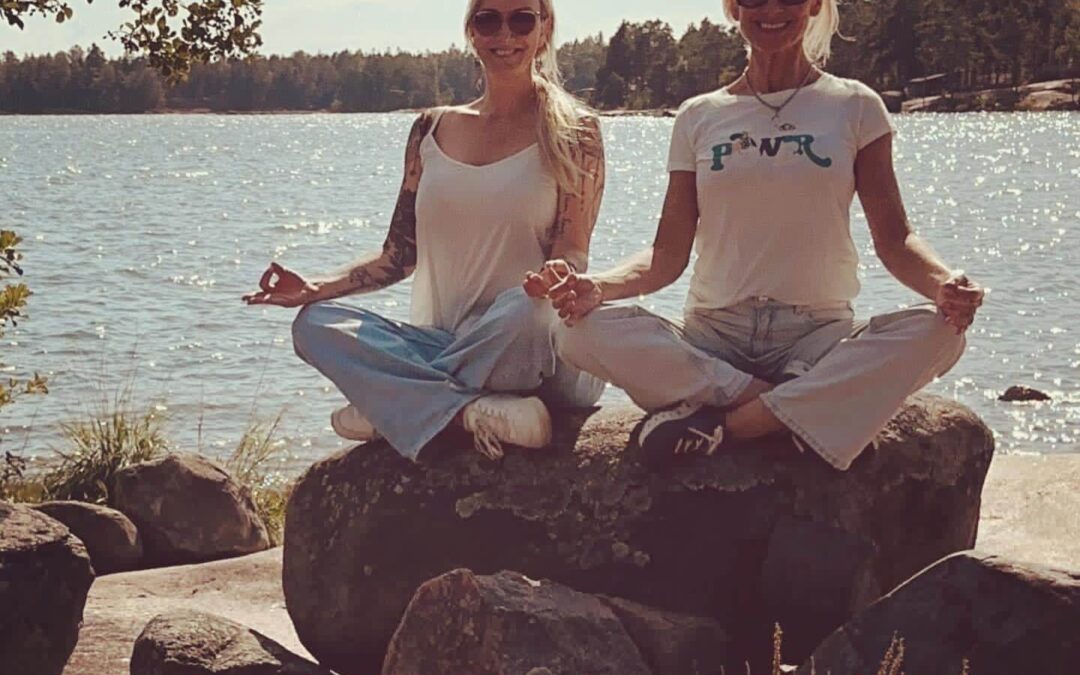 Yoga teachers on Yoga retreat in Estonia